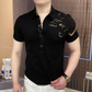 Lässiges 4-Knopf-T-Shirt für Herren