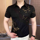 Lässiges 4-Knopf-T-Shirt für Herren