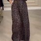 Sexy Mode-Overall mit Leopardenmuster