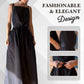 Elegantes Kleid mit Karree-Ausschnitt und Spaghettiträgern