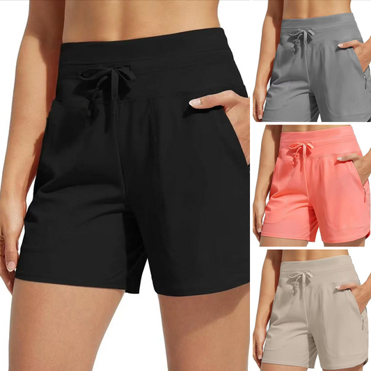 【S-3XL】🌸Sportshorts für Damen mit Taschen🩳