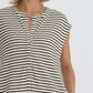 Gestreifter Freizeit-Overall für Damen