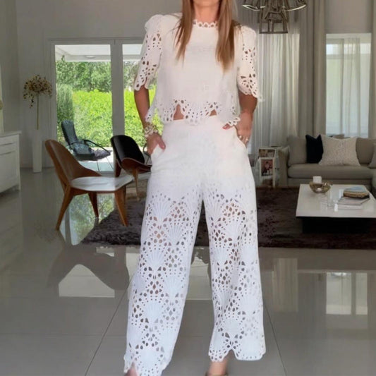 Zweiteilige Spitzen-Outfits für Damen