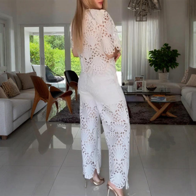 Zweiteilige Spitzen-Outfits für Damen
