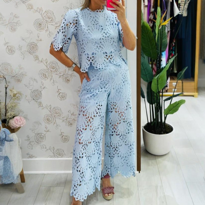 Zweiteilige Spitzen-Outfits für Damen