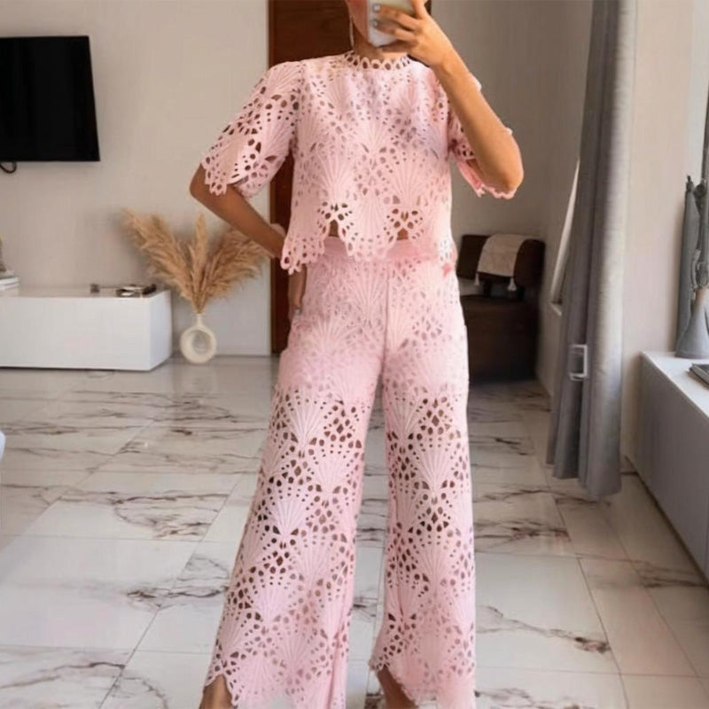 Zweiteilige Spitzen-Outfits für Damen