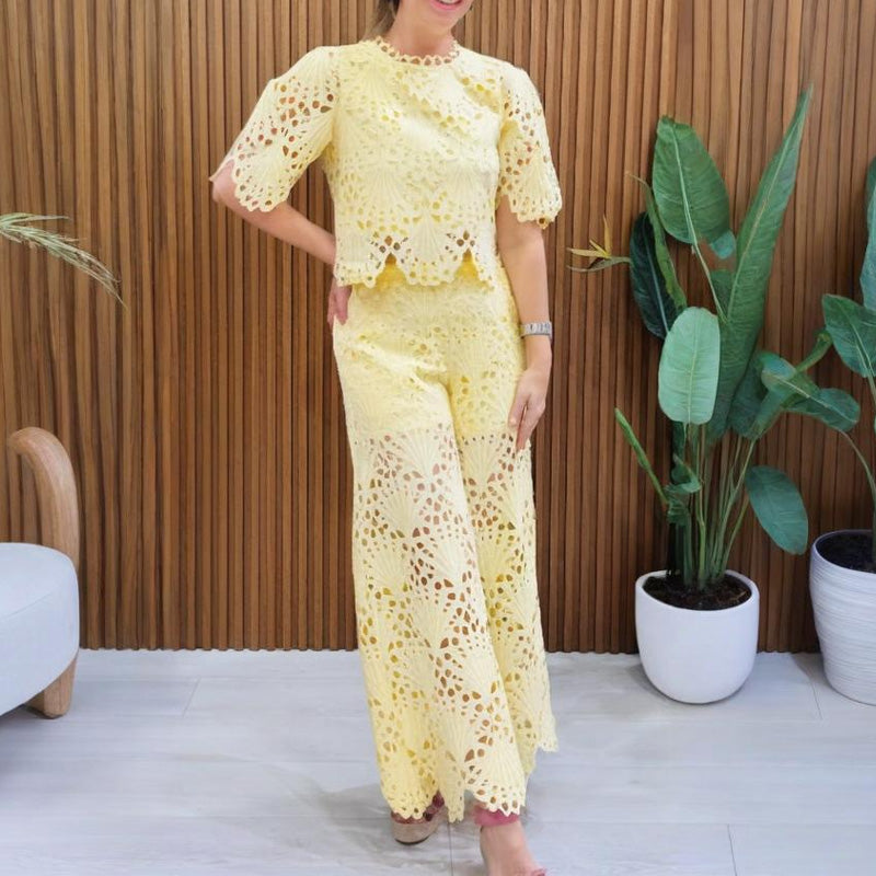 Zweiteilige Spitzen-Outfits für Damen