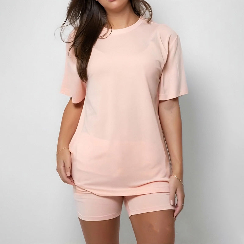 Weiches, lässiges zweiteiliges Lounge-Set für Damen