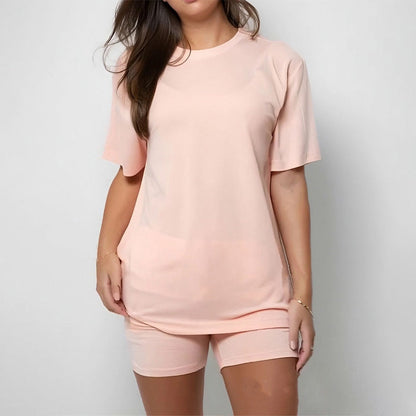 Weiches, lässiges zweiteiliges Lounge-Set für Damen