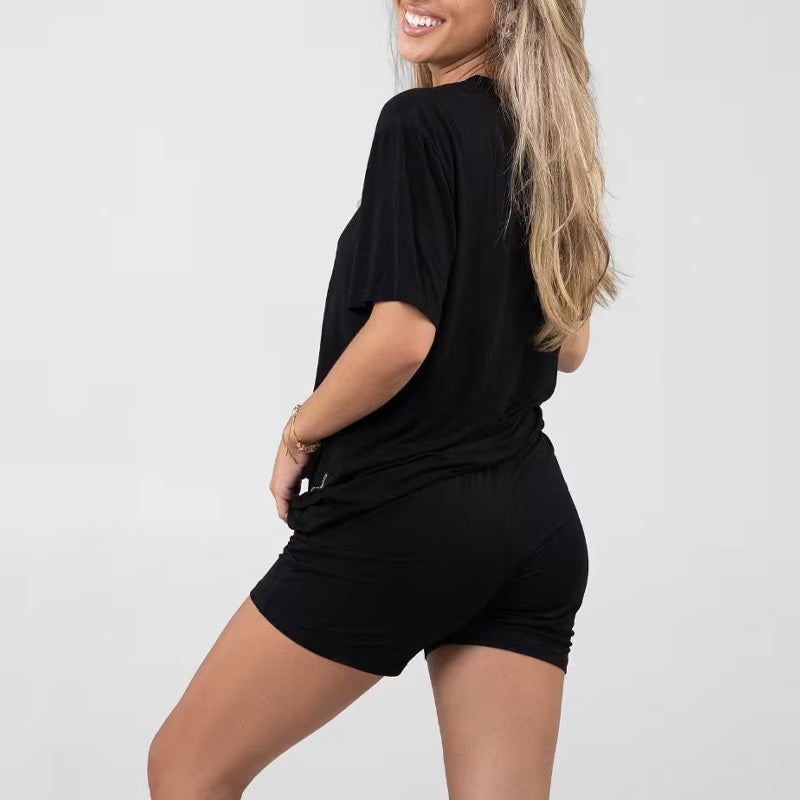 Weiches, lässiges zweiteiliges Lounge-Set für Damen