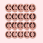20 Paar 4 Stile Natürliches falsches Wimpernset