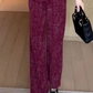 Eleganter Damen-Zweiteiler mit Kurzarm-Top und weiter Hose
