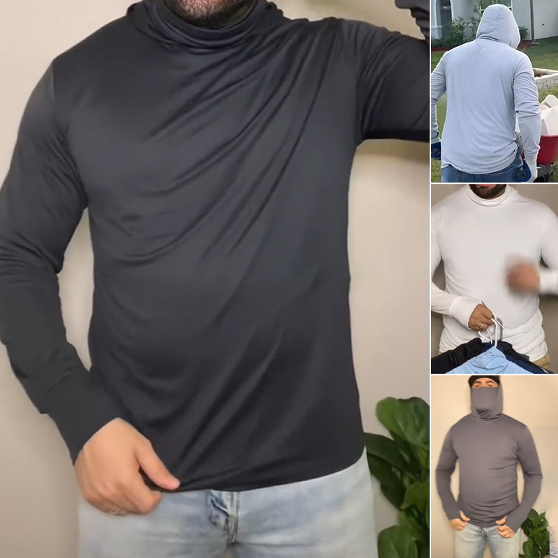 🙌 70% WiederkaufquoteLeichter, schnelltrocknender UV-Schutz-Hoodie für Herren