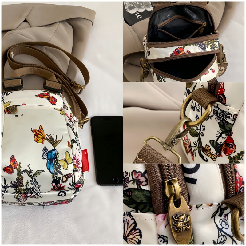 💥Damenmode Print Mehrschichtige Umhängetasche💕