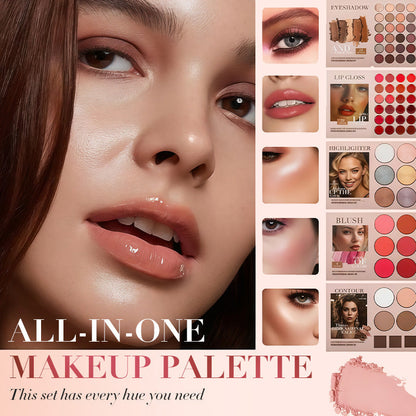 ⏳Zeitlich begrenztes Sonderangebot⏰5-lagige Make-up-Palette im Buchformat mit 67 professionellen Farbtönen🎨