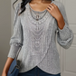 Modisches Damen-Langarmshirt