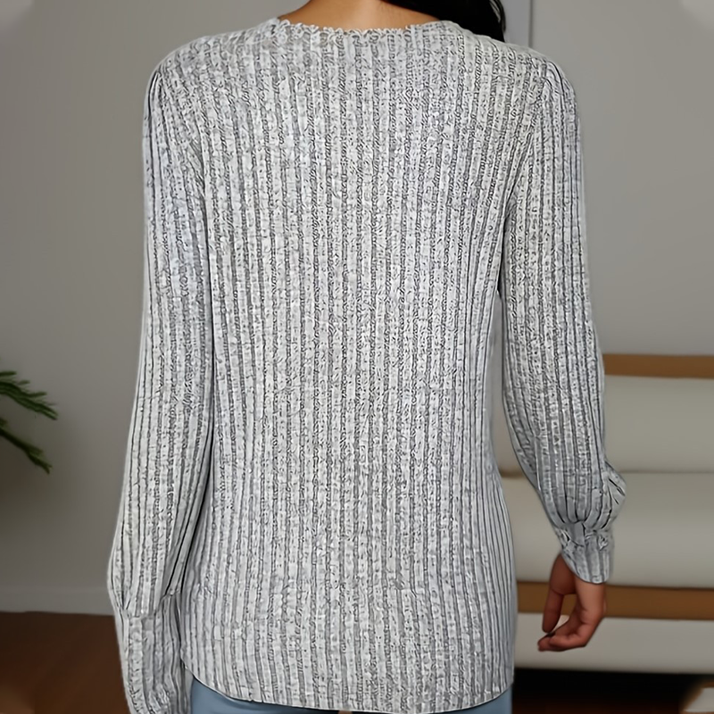 Modisches Damen-Langarmshirt