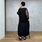 Damen ärmelloses Kleid- und Überwurf-Set