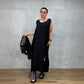 Damen ärmelloses Kleid- und Überwurf-Set