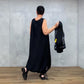 Damen ärmelloses Kleid- und Überwurf-Set