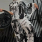 Damen modisches zweiteiliges Set aus Oberteil und Hose