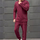 Weiches Freizeit-Set aus Oberteil und Hose für Herren