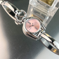 Vintage Quartz Watch With Chain-Link Strap