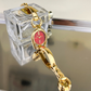 Vintage Quartz Watch With Chain-Link Strap
