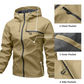 🔥 Wenige auf Lager – 50 % Rabatt! Leichte Übergangsjacke mit Taschen – bequeme Passform, wind- & wasserabweisend – perfekt für Frühling, Herbst & milde Wintertage 🧥💨🌦️
