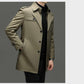 📢📢50%Rabatt!!!🎉✨Mittellanger Trenchcoat für Herren mit herausnehmbarem Innenfutter