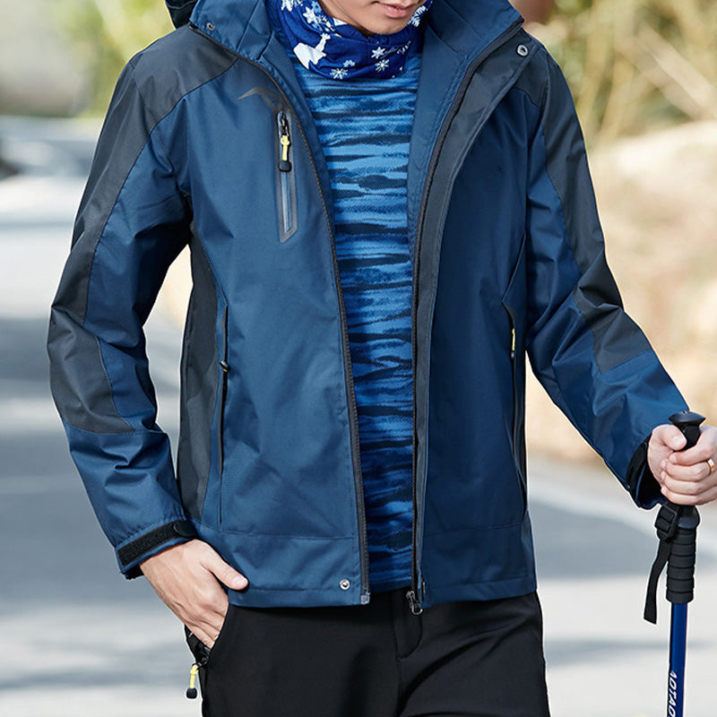 👔😎Herren-Performance-Outdoor-Jacke – Winddicht, wasserdicht & atmungsaktiv🔥