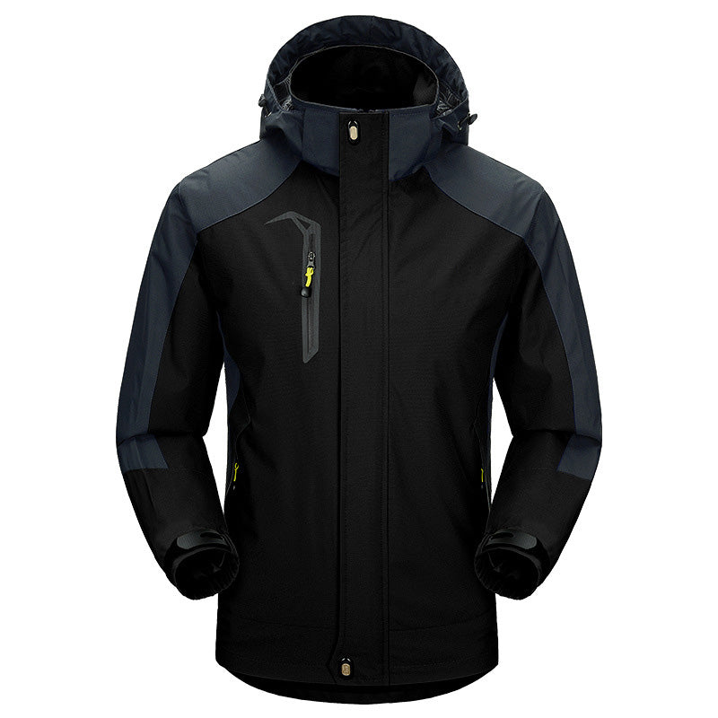 👔😎Herren-Performance-Outdoor-Jacke – Winddicht, wasserdicht & atmungsaktiv🔥