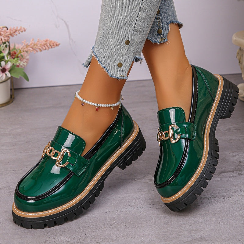 Vintage weiche Loafer für Damen