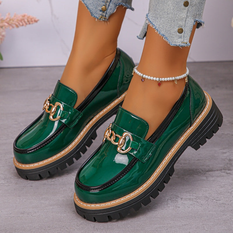 Vintage weiche Loafer für Damen