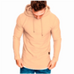 🔥Beliebtes Produkt ！✨Einfarbiges Langarm-Sweatshirt mit Kordelzug und Kapuzen