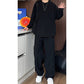 False – Zweiteiliges Set aus Hemd und Hose mit V-Ausschnitt