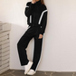 Stilvolles 2-teiliges Set aus Jacke und Hose mit weitem Bein