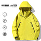 ⏳Begrenzte Zeit 50% Rabatt💥Outdoor-Jacke mit Kapuze, wasserdicht, winddicht, solider Reißverschluss