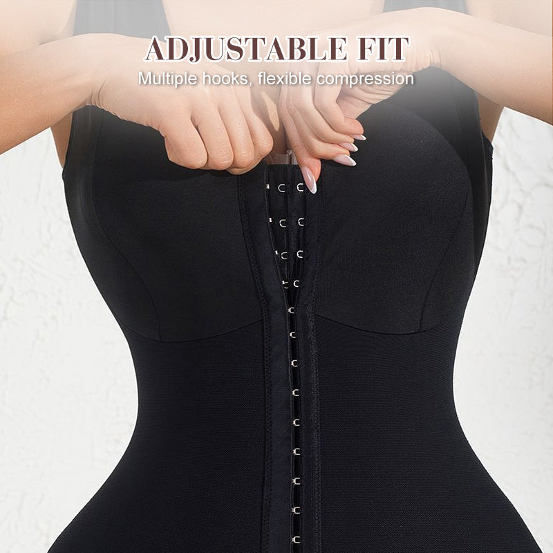 Figurformender Bodysuit mit Frontverschluss für Damen