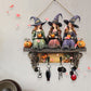 🎃Fesselnde Halloween-Hexen-Wanddekoration mit Haken