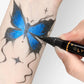 📢📢50 % Rabatt!!🥳💥Set temporärer Tattoo-Marker – 10-farbige Körperkunststifte🌈