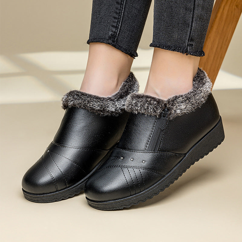 Dicke, warme Stiefeletten für Damen