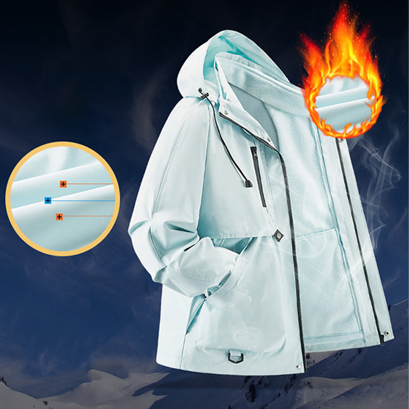 Winddichte und wasserdichte Outdoor-Jacke