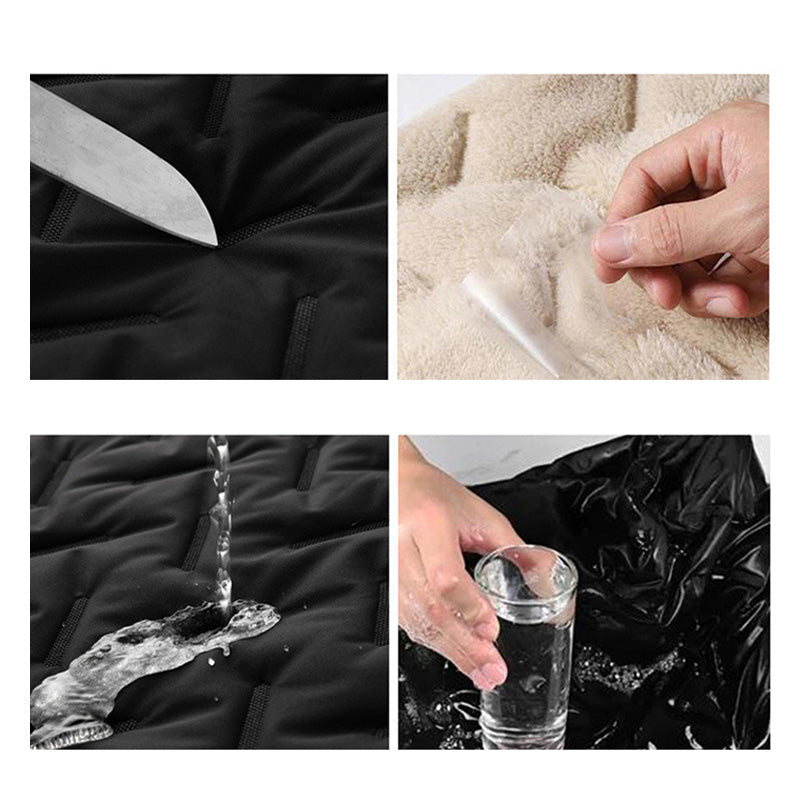 💖HERVORRAGENDER ABVERKAUF 50 % ✨️❄️Warme, lässige, ärmellose Steppweste für den Winter mit Fleecefutter