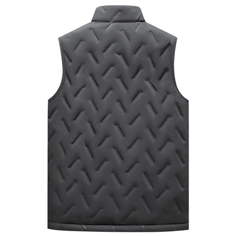 💖HERVORRAGENDER ABVERKAUF 50 % ✨️❄️Warme, lässige, ärmellose Steppweste für den Winter mit Fleecefutter