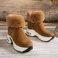 🔥Beliebtes Produkt ！✨Plüschige, warme, höhenverstärkende Stiefeletten für Damen, ein Must-have für Herbst und Winter, modische, bequeme und vielseitige Schuhe🥰