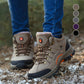 Unisex Outdoor-Wanderschuhe mit Kunstplüsch-Futter -👍Wasserdicht, rutschfest, verschleißfest!
