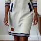 Lässiges Mini-Sweatshirtkleid mit halbem Reißverschluss für Damen