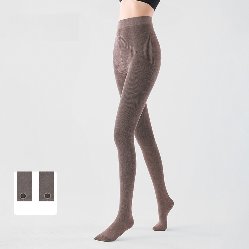 Cozy High-Waisted Tummy-Control Strumpfhose für Frauen