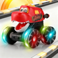 Press & Go Dinosaurier-Spielzeugauto mit Lichtern